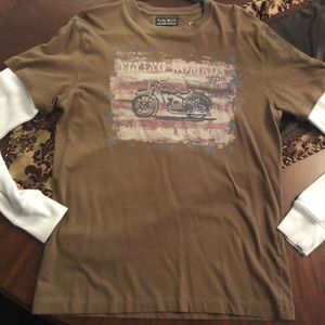 Men’s Lucky Brand long sleeve T-shirt never worn